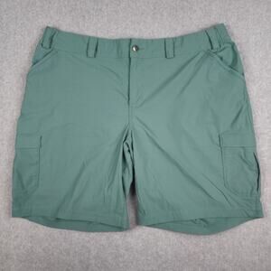 Duluth Womens Size 20W Green Nylon Cargo Shorts 40" Waist